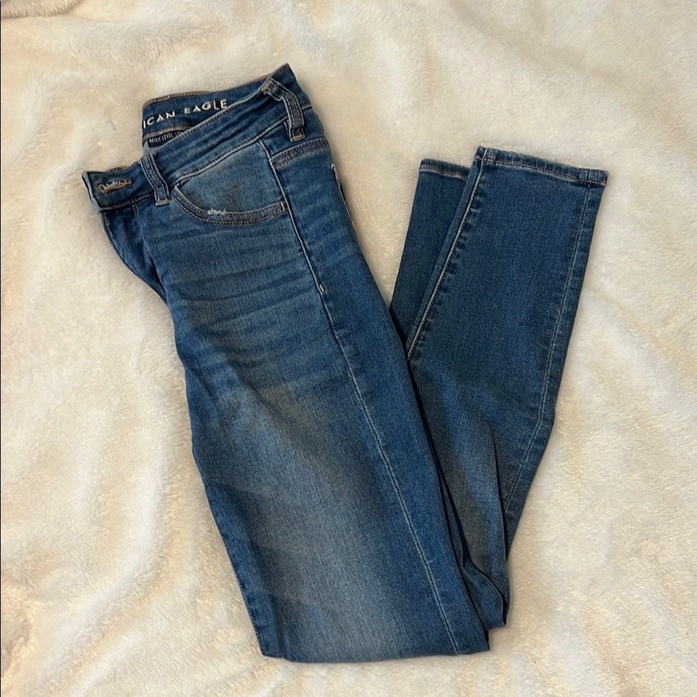 American Eagle Outfitters Women's Blue Jeans